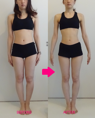 お客様のご卒業 メリハリボディに 東京の女性パーソナルトレーナー アットスタイル